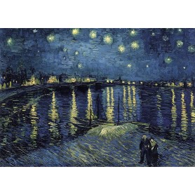 Puzzle Ravensburger Sternennacht auf der 1000-teiligen Rhone Ravensburger - 1