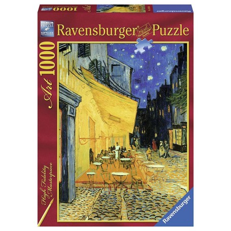 Puzzle Ravensburger 1000-teilige Abendkaffeeterrasse - Ravensburger