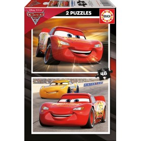 Puzzle Educa Autos 3 2 x 48 Teile Puzzles Educa - 1