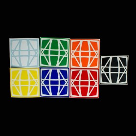 Aufkleber Hexaminx Kubekings - 1