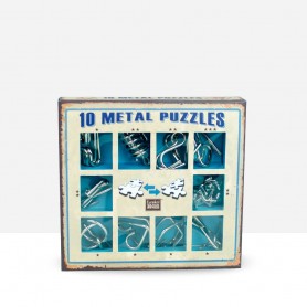 Metall Puzzles Blau Eureka! 3D Puzzle - 1