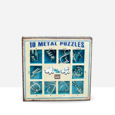 Metall Puzzles Blau - Eureka! 3D Puzzle