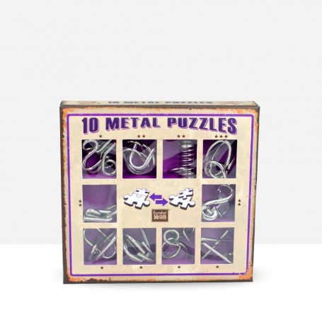 Metall Puzzles lila - Eureka! 3D Puzzle