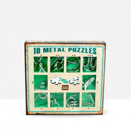 Metall Puzzles Grün - Eureka! 3D Puzzle