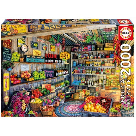 Puzzle Educa Lebensmittelgeschäft 2000 Teile - Puzzles Educa