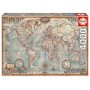Puzzle Erzieht die Welt, politische Karte 4000 Teile - Puzzles Educa