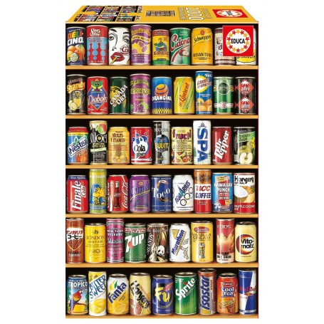 Puzzle Educa Dosen (Mini) 1000 Teile - Educa Puzzles