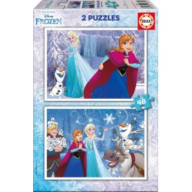 Puzzle Educa Frozen 2x48 Puzzles Educa - 1