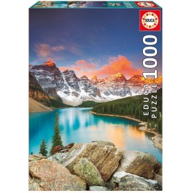 Educa Lake Moraine Puzzle, Banff National Park, Kanada 1000 Teile - Educa Puzzles