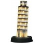 216 teile 3D Puzzle Ravensburger Tower of Pisa Night Edition - Ravensburger