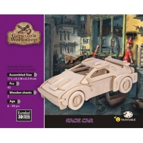 Gepettos Rennwagen Puzzle 3D - Eureka! 3D Puzzle