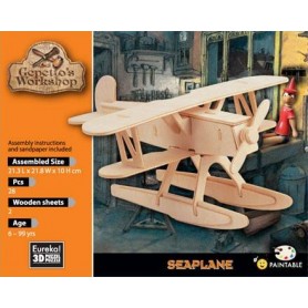 Gepettos Wasserflugzeug Puzzle 3D - Eureka! 3D Puzzle