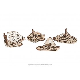 U-Fidgets Modell Mini Modelle Boote Ugears Models - 1