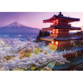 2000-teiliges Educa Puzzle Mount Fuji, Japan Puzzles Educa - 1