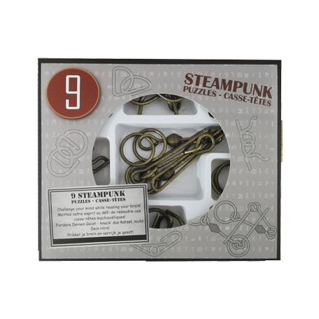Steampunk Puzzles Grey Box -