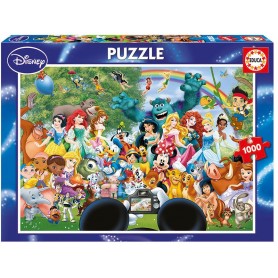 Puzzle Educa El maravilloso mundo de Mickey II de 1000 piezas Puzzles Educa - 1
