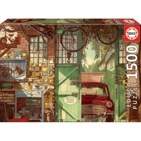 Puzzle Educa alte Garage, Arly Jones 1500 Teile Puzzles Educa - 1