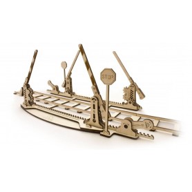 UgearsModels - 3D Puzzle Level Rail Set Ugears Models - 1