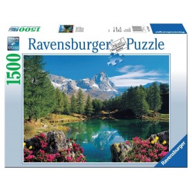 Puzzle Ravensburger Matterhorn, Bergsee 1500 Teile Ravensburger - 1