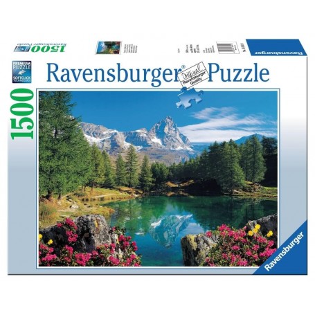 Puzzle Ravensburger Matterhorn, Bergsee 1500 teile - Ravensburger