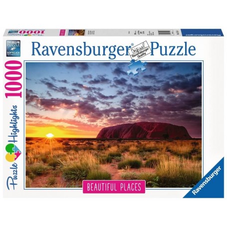 Puzzle Ravensburger Ayers Rock, Australien von 1000 teile - Ravensburger