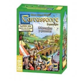 Carcassonne Märkte und Brücken 2018 Devir - 1