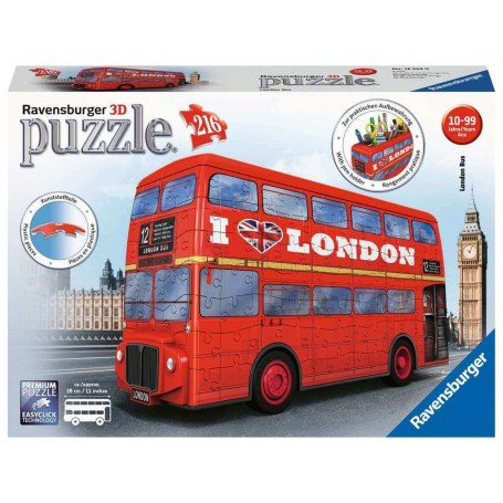 Puzzle Ravensburger 3D Bus London 216 teile - Ravensburger