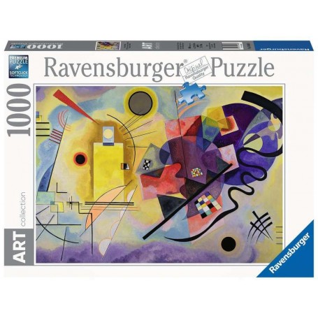 Kandinsky Puzzle Ravensburger Gelb, Rot, Blau 1000 teile - Ravensburger