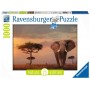 Puzzle Ravensburger Masai Mara Elefant 1000 teile - Ravensburger