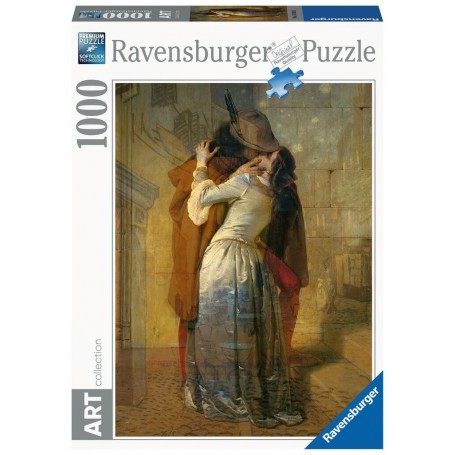 1000 Teile, Puzzle Ravensburger Hayez, El Beso - Ravensburger