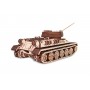 Puzzle eco wood art Der Panzer T-34-85 965 teile - Eco Wood Art