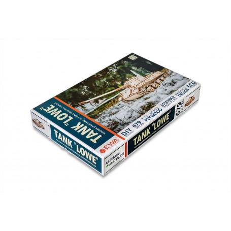 Puzzle eco wood art Panzer VII Löwe 679 teile - Eco Wood Art