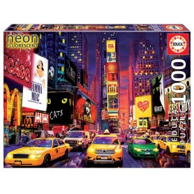 Puzzles Educa Times Square, New York (Neon) 1000 Teile Puzzles Educa - 1