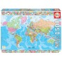 Puzzle Educa Politische Weltkarte von 1500 teile - Puzzles Educa