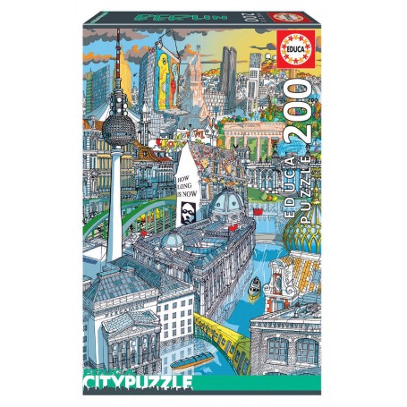 Puzzle Educa Berlin Educa City Puzzle von 200 teile - Puzzles Educa