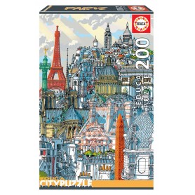 200-teiliges Puzzle Educa Paris Educa City Puzzle Puzzles Educa - 1