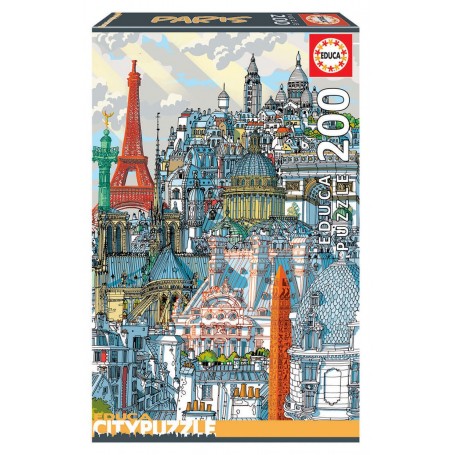 Puzzle Educa Paris Educa City Puzzle 200 teile - Puzzles Educa