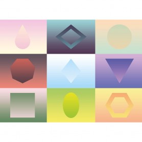 1000-teiliges Puzzle cloudberries Geometrie Cloudberries - 1