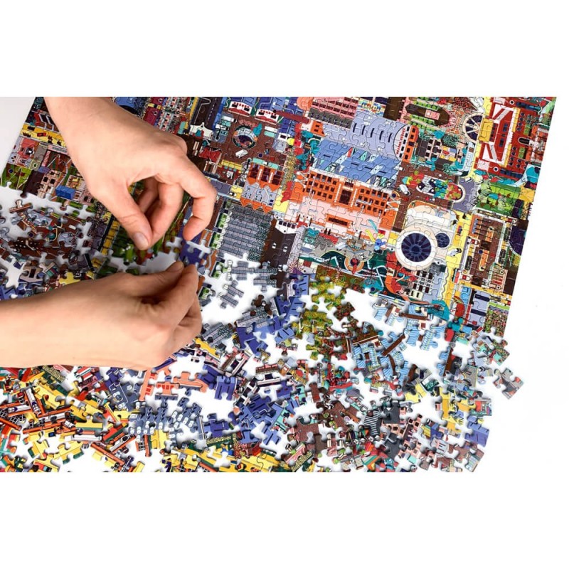 Cloudberries - Metropolis - puzzle de 2000 pièces pour adultes