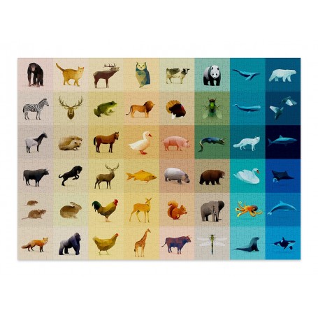 1000-teiliges cloudberries Wildlife Puzzle Cloudberries - 1