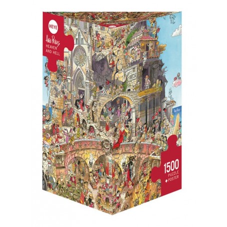 Puzzle Heye Himmel und Hölle von 1500 Teile Heye - 1