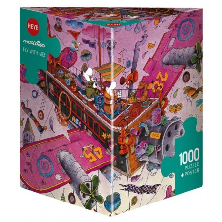 Puzzle Heye fliegen mit mir! 1000 Teile Heye - 1