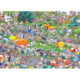 Puzzle Heye 1000-teiliges Radrennen Heye - 1