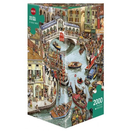 Puzzle Heye O Sole Mio! 2000 Teilee Heye - 1