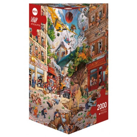 Puzzle Heye Apokalypse von 2000 Teile Heye - 1