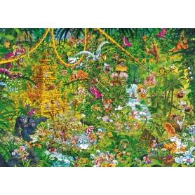 Puzzle Heye Deep Jungle, Ryba 2000 Teilee Heye - 2