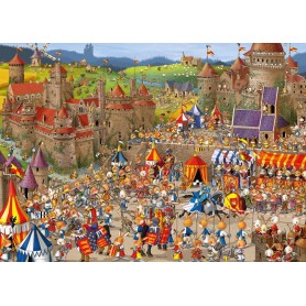 Puzzle Heye 1000-teilige Kaninchenschlacht Heye - 2