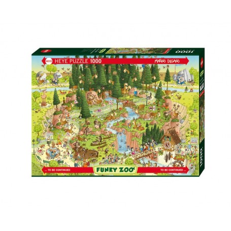 Puzzle Heye 1000-teiligen Schwarzwald-Habitat Heye - 1