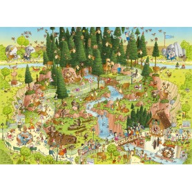 Puzzle Heye 1000-teiligen Schwarzwald-Habitat Heye - 2