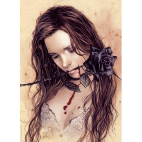 Puzzle Heye 1000 Teile dunkle Rose Heye - 2